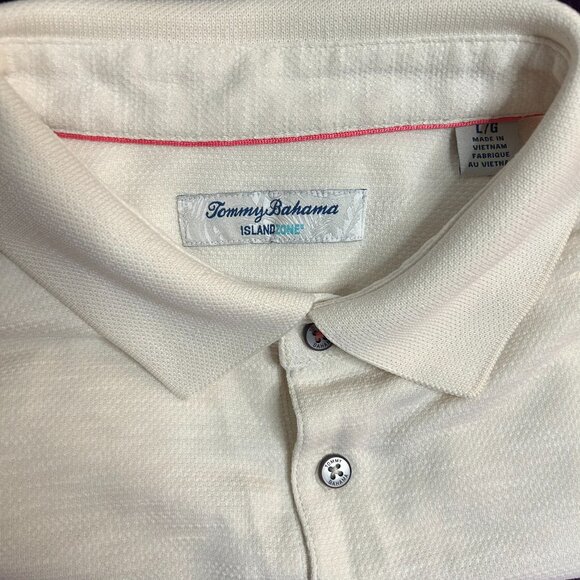 Tommy Bahama Island Zone Polo, Size L - Picture 13 of 14